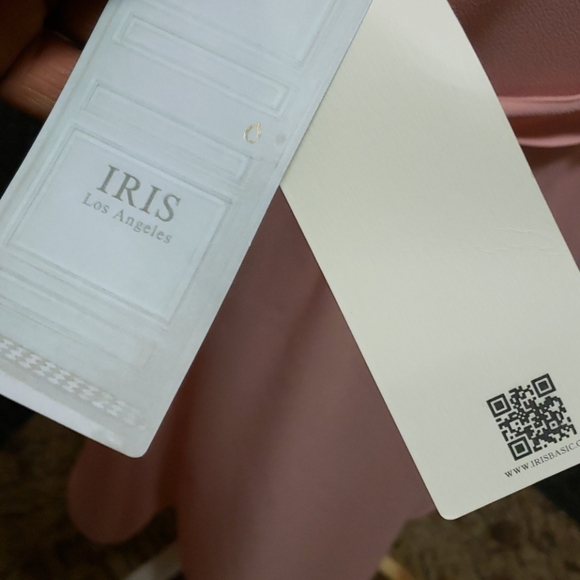 IRIS Long Sleeve Blush Cardigan Size Medium - Picture 7 of 12